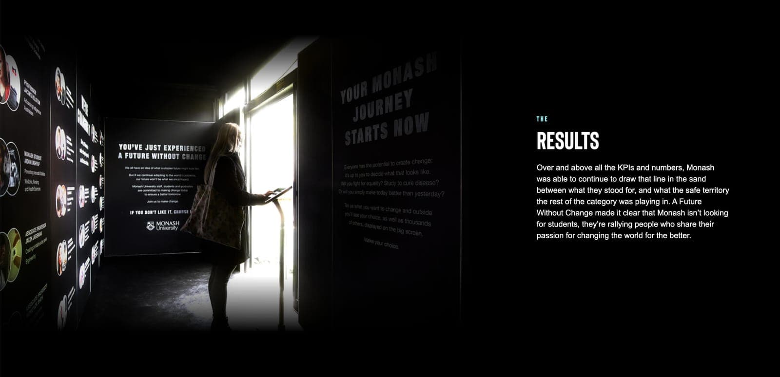 A Future Without Change, Monash University